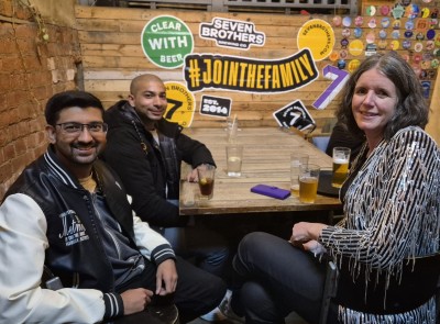 Members of the team smiling at the camera